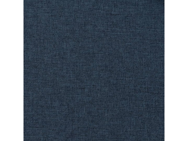 vidaXL Zasłony stylizowane na lniane, haczyki, niebieskie, 290x245 cm Len 245x290 cm Poliester Zasłona zaciemniająca Wzór Gładkie