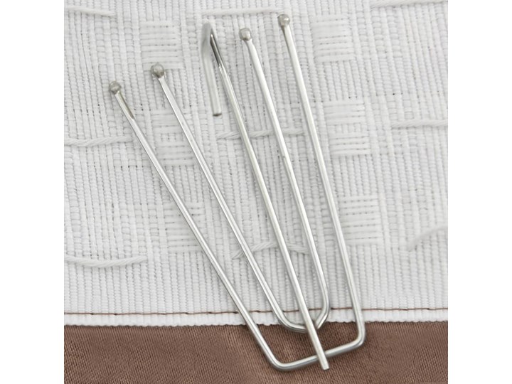 vidaXL Zasłony stylizowane na lniane, 2 szt., taupe, 140x225 cm Zasłona zaciemniająca Len Poliester Pomieszczenie Sypialnia