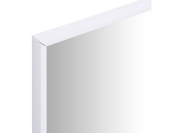 vidaXL Lustro, białe, 120x30 cm Pomieszczenie Garderoba Kolor Biały