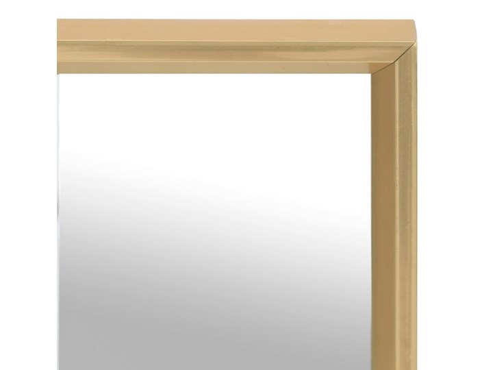 vidaXL Lustro ze złotą ramą, 70x50 cm Pomieszczenie Łazienka