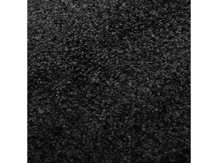 vidaXL Wycieraczka z możliwością prania, czarna, 60 x 180 cm Tworzywo sztuczne Kolor Czarny Kategoria Wycieraczki