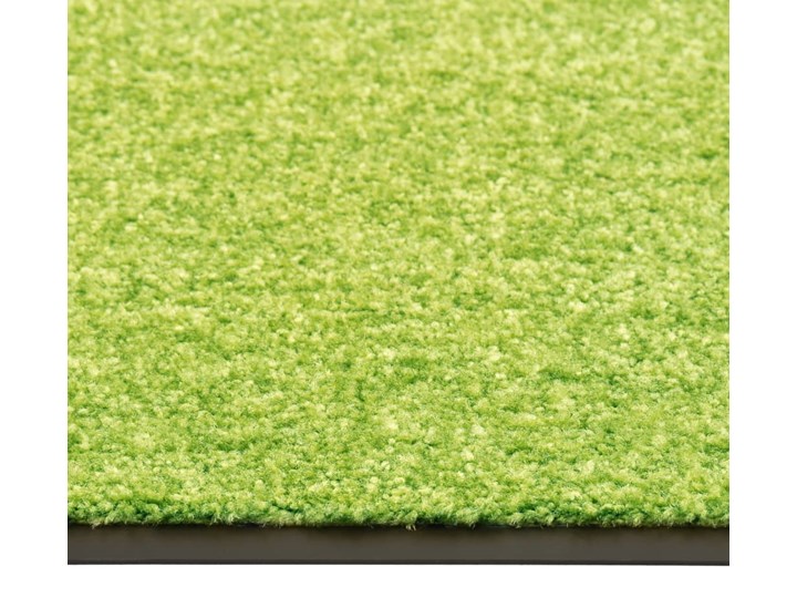 vidaXL Wycieraczka z możliwością prania, zielona, 60 x 90 cm Tworzywo sztuczne Kolor Zielony Kategoria Wycieraczki