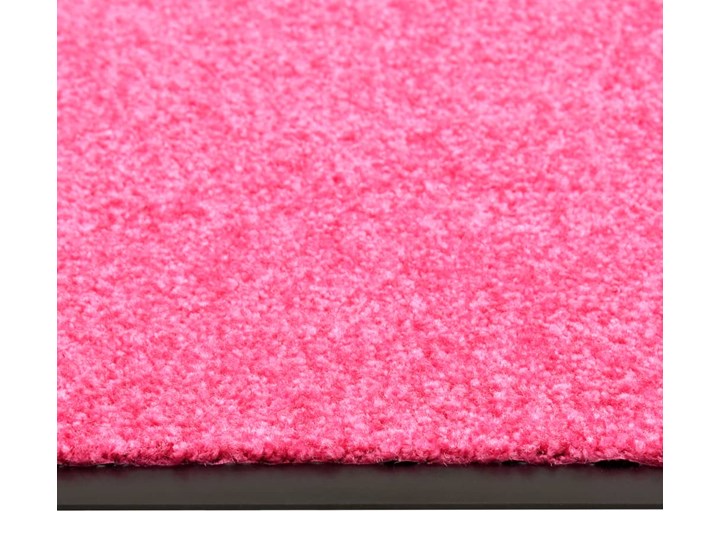 vidaXL Wycieraczka z możliwością prania, różowa, 120 x 180 cm Tworzywo sztuczne Kolor Różowy