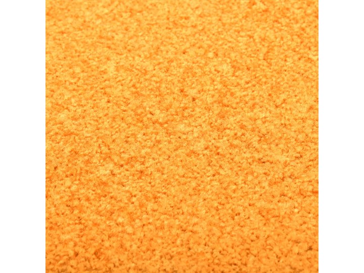 vidaXL Wycieraczka z możliwością prania, pomarańczowa, 60 x 180 cm Tworzywo sztuczne Kolor Pomarańczowy