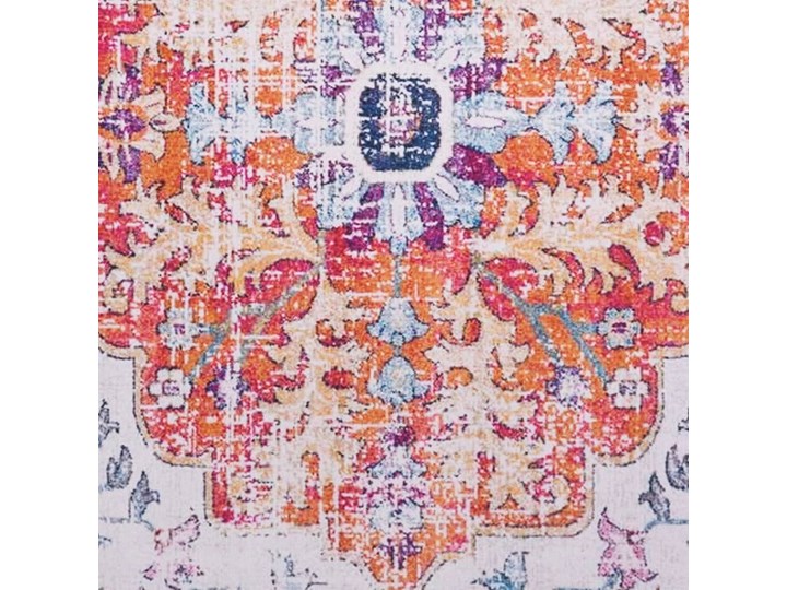 vidaXL Dywan z nadrukiem, wielokolorowy, 120x160 cm, tkanina Kategoria Dywany Dywany Poliester Bawełna Prostokątny Kolor Szary