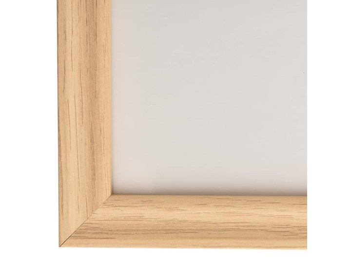 vidaXL Ramki na zdjęcia, 3 szt., ścienne lub stojące, 59,4x84 cm Tworzywo sztuczne Stojak na zdjęcia Drewno Pomieszczenie Sypialnia