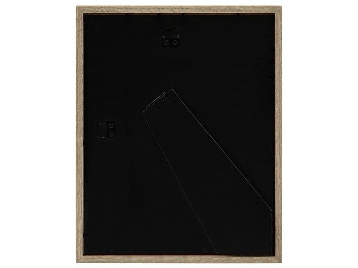vidaXL Ramki 3D na 4 zdjęcia 10x15 cm, 3 szt., ciemne drewno, 28x35 cm Stojak na zdjęcia Tworzywo sztuczne Kategoria Ramy i ramki na zdjęcia