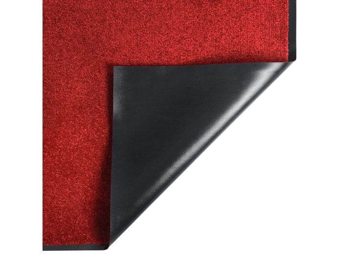 vidaXL Wycieraczka, czerwona, 80 x 120 cm Kolor Czerwony Tworzywo sztuczne Kategoria Wycieraczki