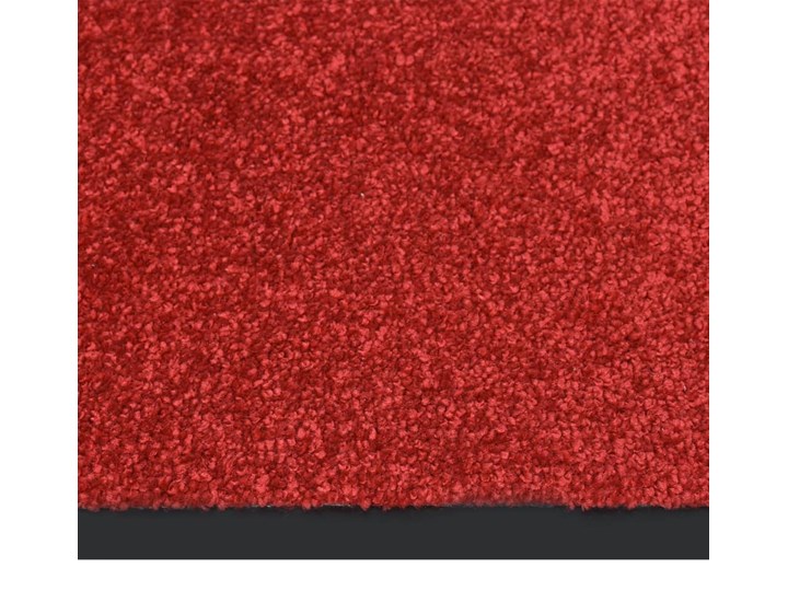 vidaXL Wycieraczka, czerwona, 80 x 120 cm Tworzywo sztuczne Kolor Czerwony Kategoria Wycieraczki