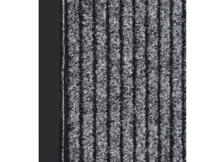 vidaXL Wycieraczka, prążkowana, szara, 80 x 120 cm Kategoria Wycieraczki