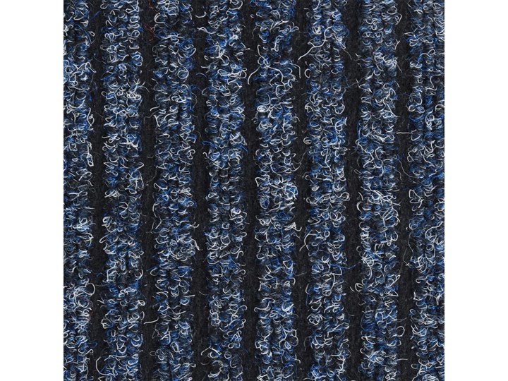 vidaXL Wycieraczka, prążkowana, niebieska, 80 x 120 cm Kategoria Wycieraczki