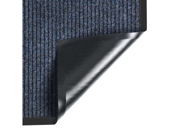 vidaXL Wycieraczka, prążkowana, niebieska, 80 x 120 cm Kategoria Wycieraczki Kolor