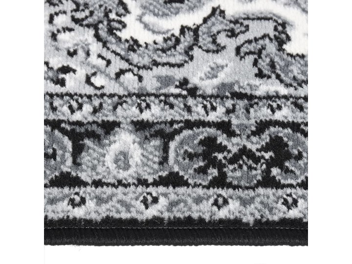 vidaXL Chodnik dywanowy, BCF, czarny, 100x150 cm Chodniki Kategoria Dywany Syntetyk Prostokątny Dywany Pomieszczenie Przedpokój