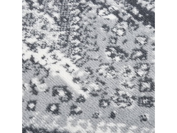 vidaXL Chodnik dywanowy, BCF, orientalny szary, 100x200 cm Chodniki Dywaniki Dywany Prostokątny Syntetyk Pomieszczenie Sypialnia