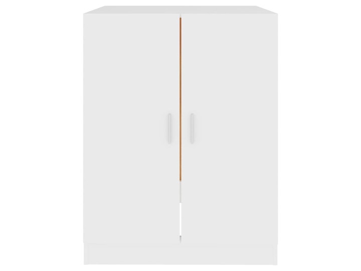 vidaXL Szafka na pralkę, biała, 71x71,5x91,5 cm Pionowe Płyta stolarska Płyta MDF Szafka nad pralkę Stojące Kategoria Szafki stojące