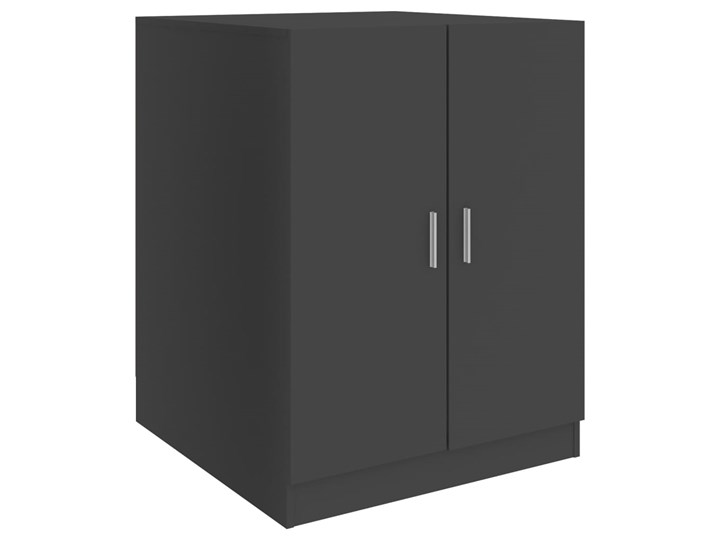 vidaXL Szafka na pralkę, szara, 71x71,5x91,5 cm Kategoria Szafki stojące Stojące Szafka nad pralkę Płyta stolarska Płyta MDF Pionowe Kolor Szary