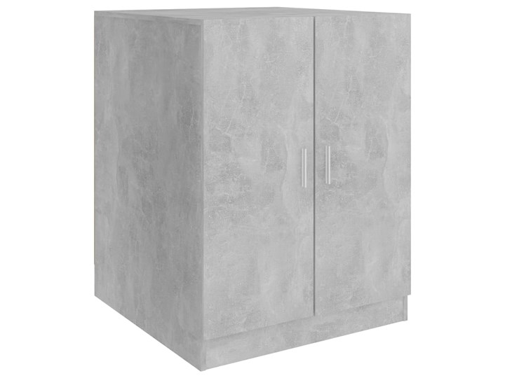 vidaXL Szafka na pralkę, szarość betonu, 71x71,5x91,5 cm