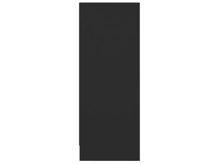 vidaXL Szafka na buty, czarna, 60x35x92 cm, płyta wiórowa Typ Stojące Głębokość 35 cm Płyta meblowa Płyta MDF Płyta laminowana Szerokość 60 cm Kolor Czarny