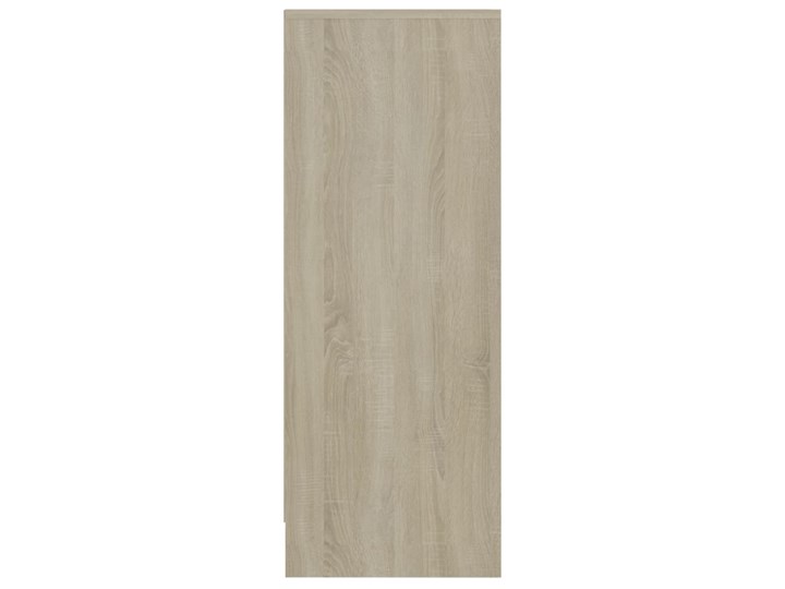 vidaXL Szafka na buty, kolor dąb sonoma, 60x35x92 cm, płyta wiórowa Szerokość 60 cm Płyta MDF Głębokość 35 cm Płyta laminowana Styl Nowoczesny Drewno Płyta meblowa Kolor Beżowy