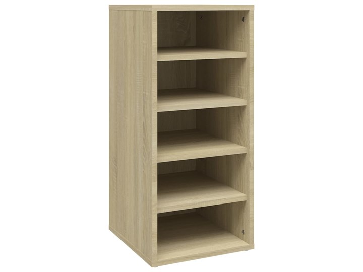 vidaXL Szafki na buty, 2 szt., dąb sonoma, 31,5x35x70 cm, płyta Płyta laminowana Drewno Pomieszczenie Sypialnia Płyta MDF Głębokość 35 cm Szerokość 32 cm Płyta meblowa Pomieszczenie Przedpokój