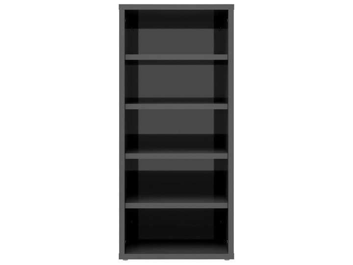 vidaXL Szafki na buty, 2 szt., wysoki połysk, szare, 31,5x35x70 cm Płyta MDF Płyta laminowana Szerokość 32 cm Płyta meblowa Głębokość 35 cm Kolor Szary