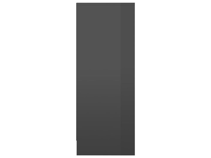 vidaXL Szafka na buty, szara z połyskiem, 31,5x35x92 cm, płyta wiórowa Płyta meblowa Płyta laminowana Płyta MDF Szerokość 32 cm Głębokość 35 cm Kolor Szary