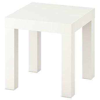 IKEA LACK Stolik, biały, 35x35 cm
