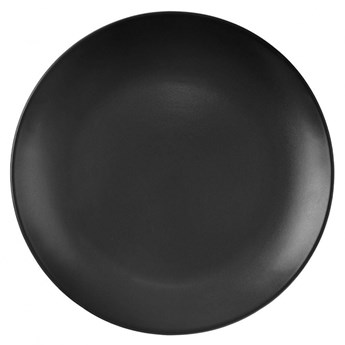 Talerz deserowy płaski płytki ceramiczny na desery czarny alfa 21,5 cm kod: O-128463