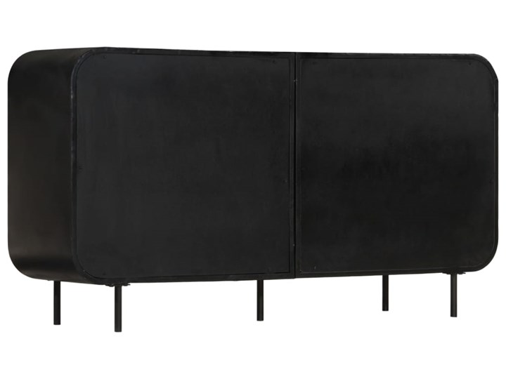 vidaXL Komoda, lite drewno z odzysku, 140 x 35 x 76 cm Szerokość 140 cm Głębokość 35 cm Z szafkami i szufladami Kategoria Komody