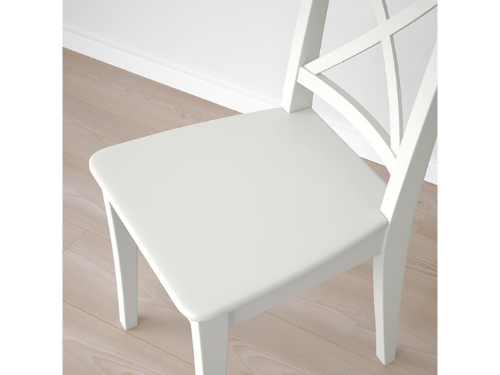 IKEA DANDERYD / INGOLF Stół i 4 krzesła, okl dęb biały/biały, 130x80 cm Pomieszczenie Jadalnia Kategoria Stoły z krzesłami