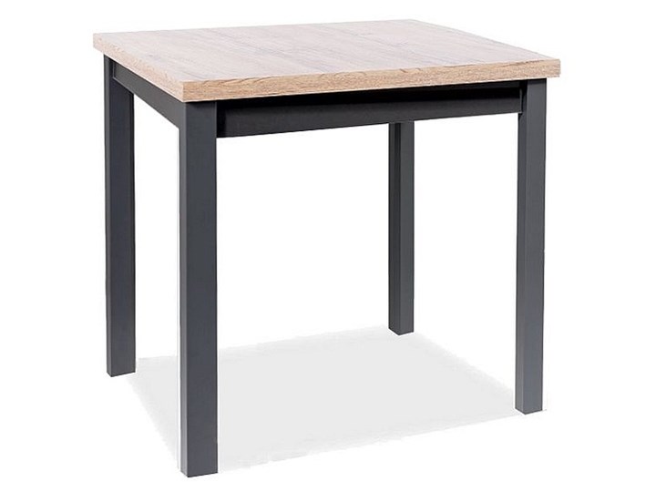 Klasyczny stół nierozkładany Adam 90x65 Drewno Rozkładanie Wysokość 90 cm Płyta MDF Wysokość 75 cm Szerokość(n) 65 cm