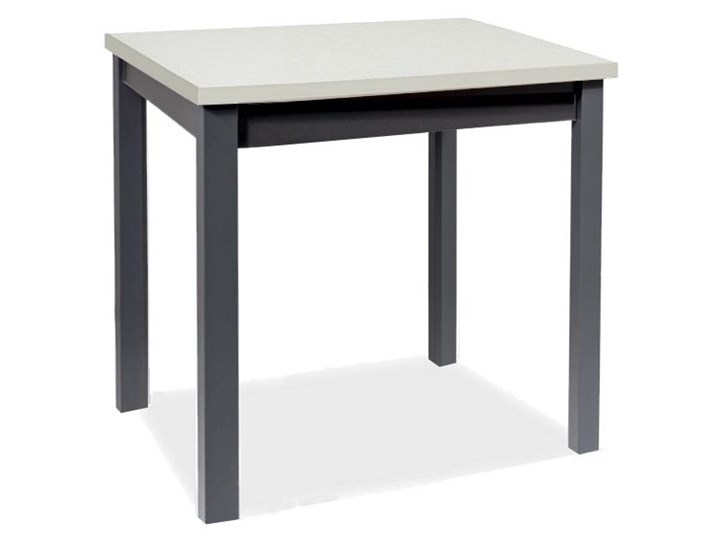 Klasyczny stół nierozkładany Adam 90x65 Wysokość 75 cm Drewno Wysokość 90 cm Płyta MDF Styl Tradycyjny