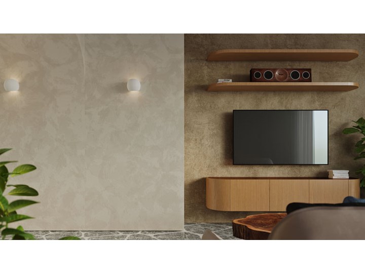 Ceramiczny kinkiet LED kula E711-Globs Ceramika Kolor Biały Styl Nowoczesny