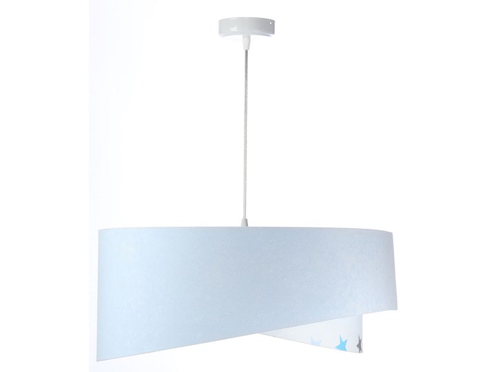 Biało-niebieska lampa wisząca dla dziecka - EXX09-Masza Kolor Biały Kolor