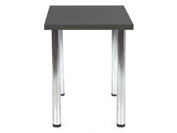 Antracytowy minimalistyczny stół - Mariko 2X Płyta MDF Stal Drewno Wysokość 75 cm Rozkładanie Kategoria Stoły kuchenne