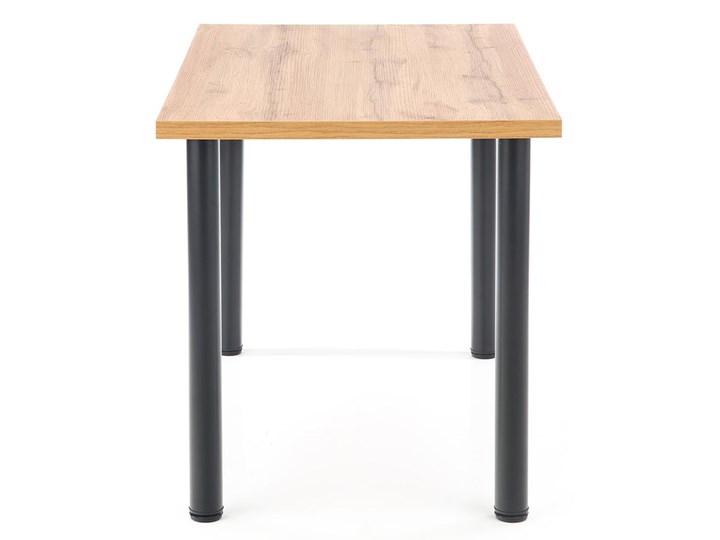 Nowoczesny stół jadalniany dąb wotan - Berso 3X Płyta MDF Wysokość 120 cm Stal Drewno Wysokość 75 cm Kategoria Stoły kuchenne