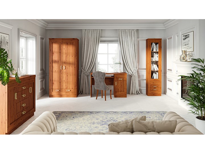 Lustro ścienne 70x120 w ramie dąb stuletni - Tilda 18X Lustro z ramą Prostokątne Pomieszczenie Salon Pomieszczenie Łazienka