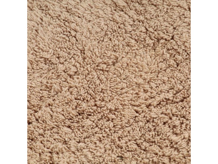 Zestaw dwóch beżowych dywaników łazienkowych - Lesnar Kategoria Dywaniki łazienkowe 63x93 cm 44x52 cm Bawełna Kolor Brązowy