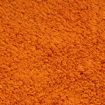 Zestaw pomarańczowych chodników łazienkowych - Lesnar
