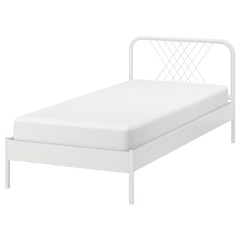 IKEA NESTTUN Boki łóżka, biały, 200 cm