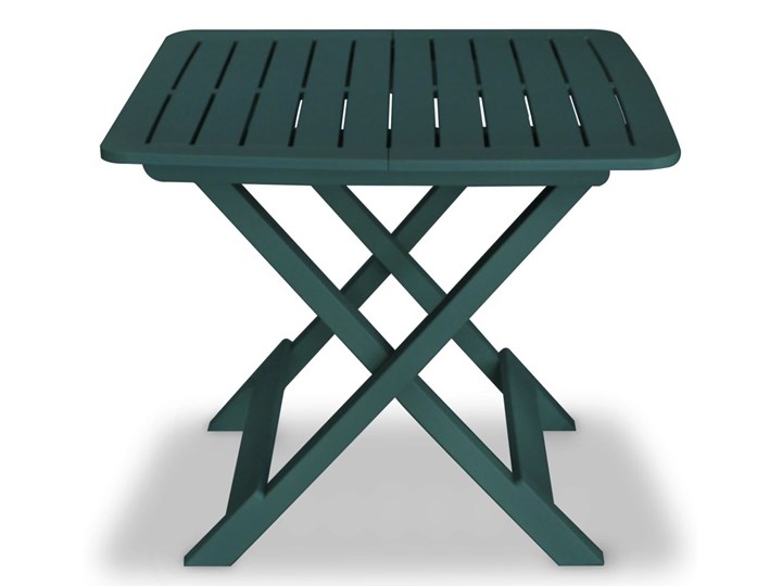 Nowoczesny, zielony zestaw ogrodowy – Carry Stoły z krzesłami Tworzywo sztuczne Styl Minimalistyczny