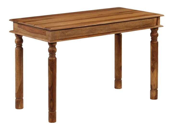 Kolonialny, brązowy stół – Cubus 3S