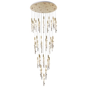 Designerska lampa wisząca patyna 80491-05-P41-CO LAMARA salon sypialnia jadalnia lampa