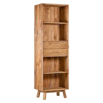 Regał drewniany Dalia 60x190 cm, styl rustykalny