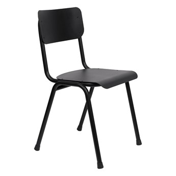 Krzesło outdoor czarne Back to school 43x82x49