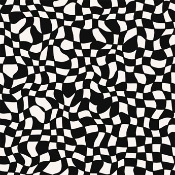 Hipnotyzująca czarno-biała abstrakcja Tapeta Hipnotyzująca czarno-biała abstrakcja