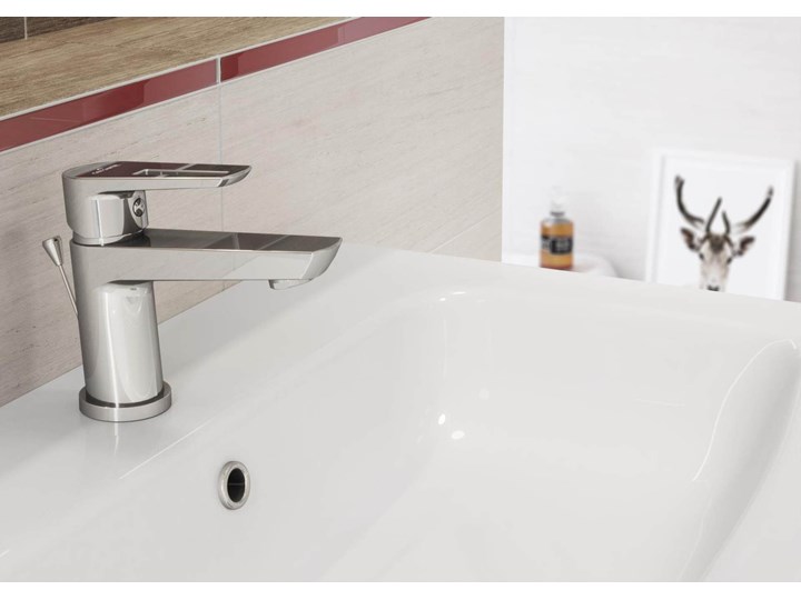 Zestaw Armatury Mille Chrom Vibe S952-004 Wyposażenie Z słuchawką Wyposażenie Z baterią