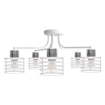 Plafon EDISON P-1366/5 WT+CH