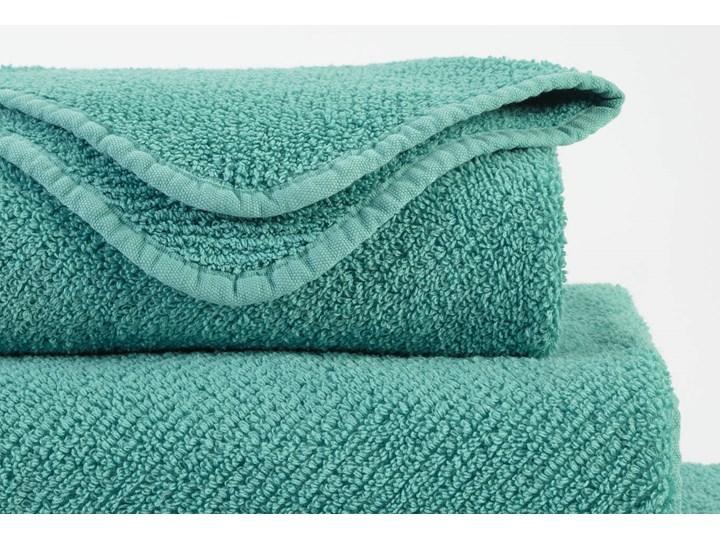 Ręcznik Abyss & Habidecor Twill Lagoon Ręcznik kąpielowy Kategoria Ręczniki Bawełna 60x110 cm 100x150 cm 30x30 cm 70x140 cm 105x180 cm Kolor Turkusowy