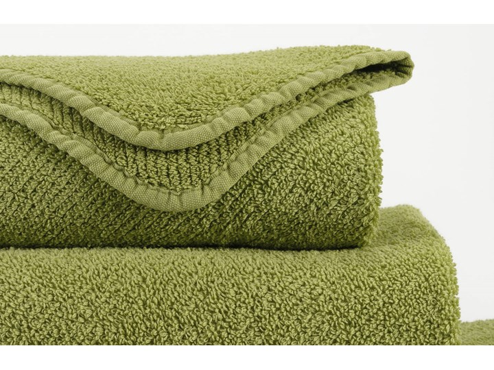 Ręcznik Abyss & Habidecor Twill Apple Green 30x30 cm 60x110 cm Ręcznik kąpielowy 105x180 cm Bawełna 100x150 cm 70x140 cm Kolor Zielony
